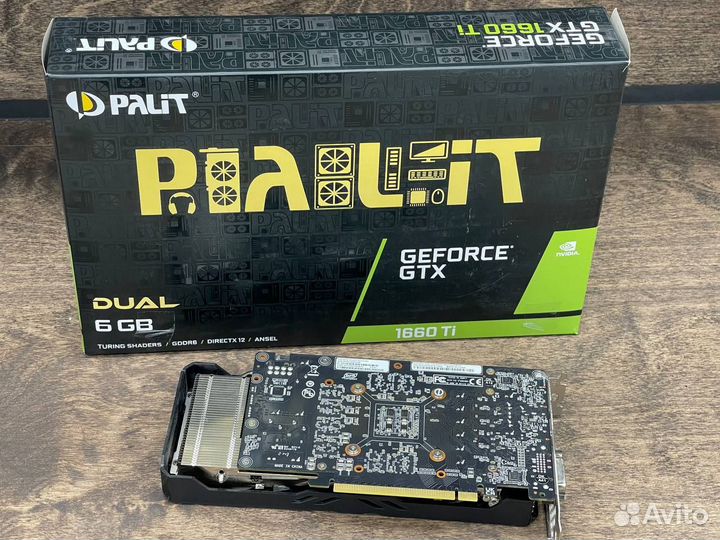 Видеокарта Palit GeForce GTX 1660 Ti 6GB