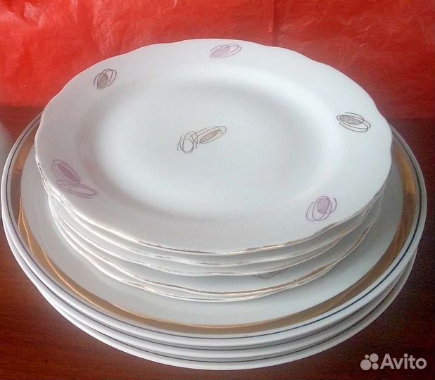 Набор посуды фарфор гдр Colditz