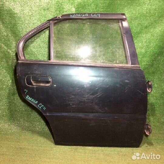 Дверь задняя правая Honda Rafaga CE4 Изумруд царап