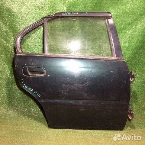 Дверь задняя правая Honda Rafaga CE4 Изумруд царап