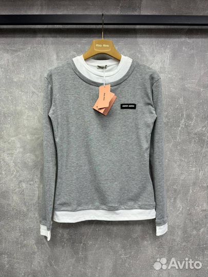 Лонгслив Miu Miu