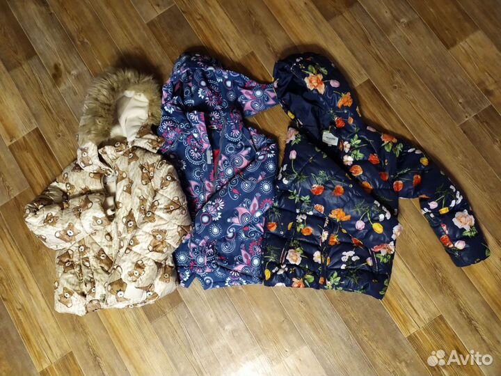 Куртки девочке