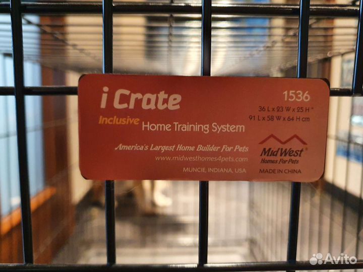 Клетка для собаки 91-58-64 Midwest iCrate
