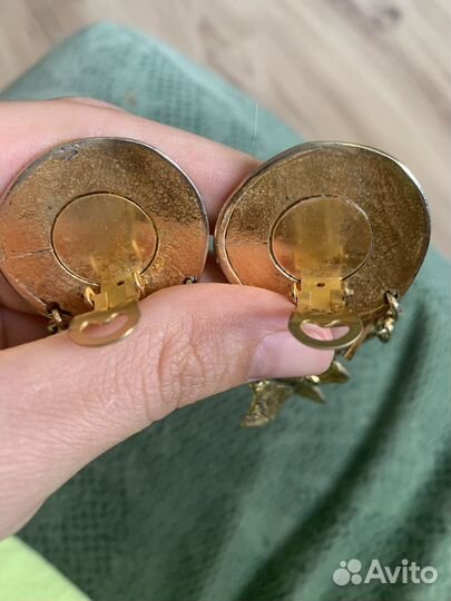Винтажные серьги Франция