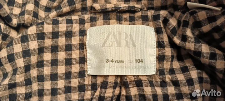 Куртка zara детская 104