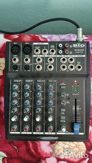 Аудио микшер MC6002S
