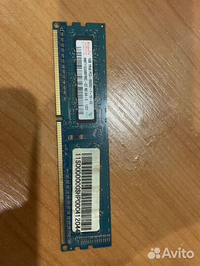 Оперативная память ddr3 2гб, 1гб