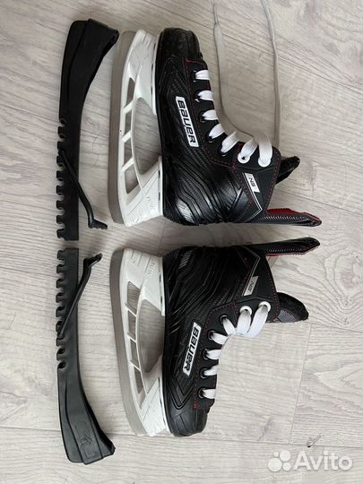 Хоккейные коньки bauer детские