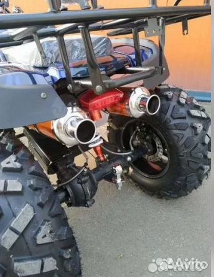 Квадроцикл Grizzly 300cc синий