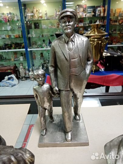 Статуэтки силумин, чугун