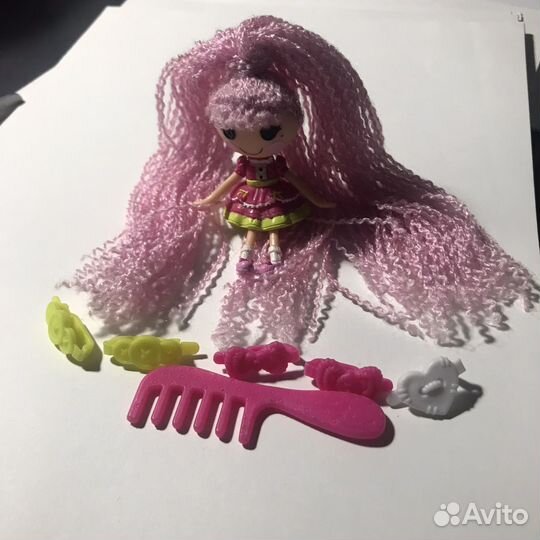 Кукла лалалупси Принцесса волосы-нити мини