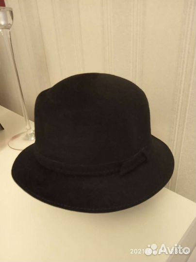 Шляпа женские велюр, фетр