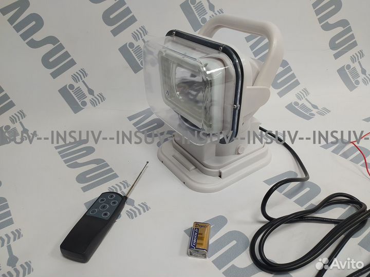 Фароискатель ксенон 55W с пультом белый