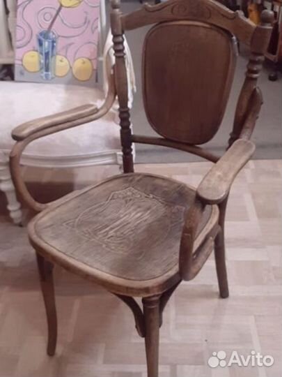 Стул венский старинный 19 век Thonet