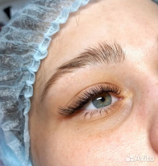 Наращивание ресниц,ламинирование ресниц и бровей