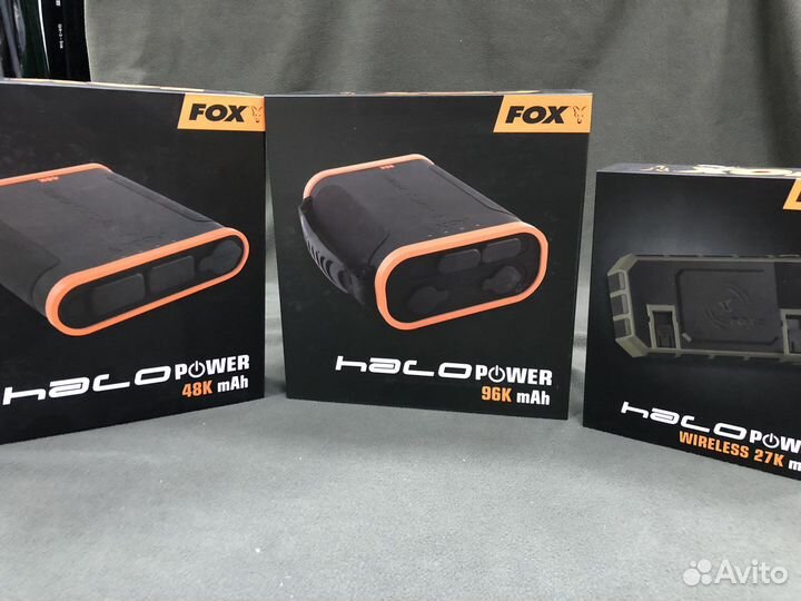 Портативный аккумулятор Fox halo 96k 48k и 27k