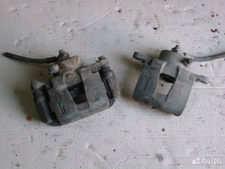 Суппорт тормозной передний на Дэу Нексия