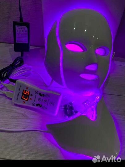 Светодиодная Led маска для лица новая
