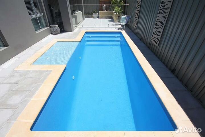 Пластиковый бассейн