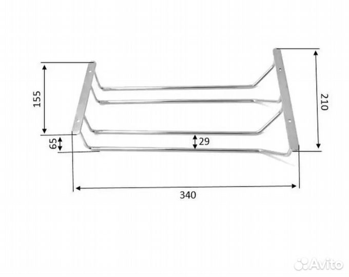 Держатель для бокалов