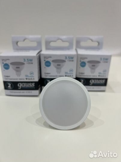 Лампа светодиодная gauss 3,5w