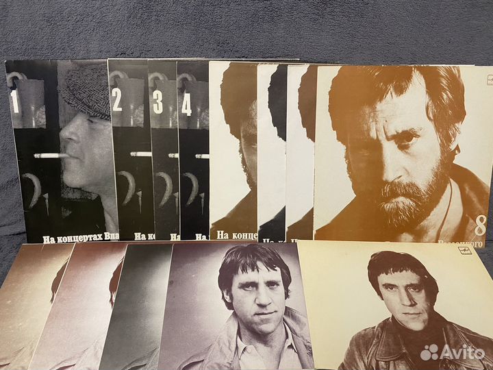 Виниловые пластинки высоцкого