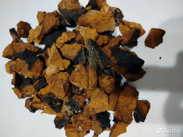 Чага березовая кусковая