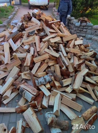 Дрова Береза с доставкой в Выборге
