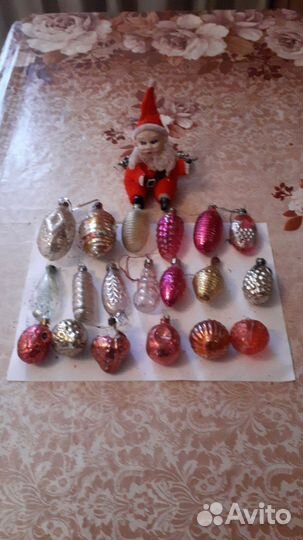 Елочные игрушки СССР