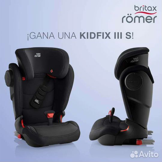 Автокресло Britax Romer kidfix III S Storm Grey