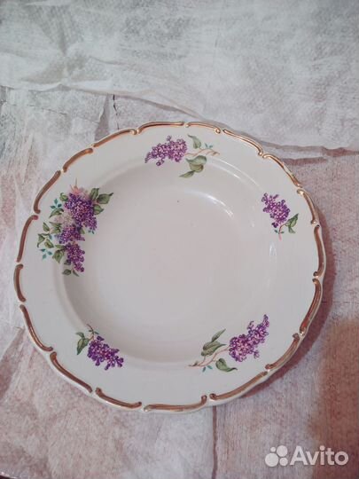 Тарелка Дулёво Сирень
