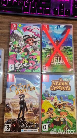 Игры/аксессуары Nintendo Switch Oled