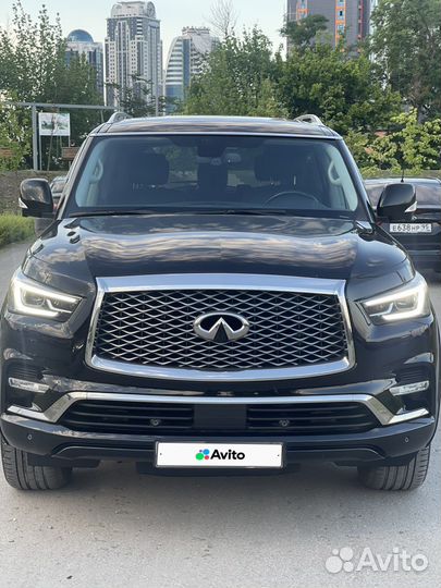 Сиденья на Infiniti qx80