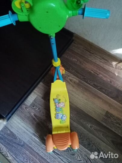 Самокат детский трехколесный бу