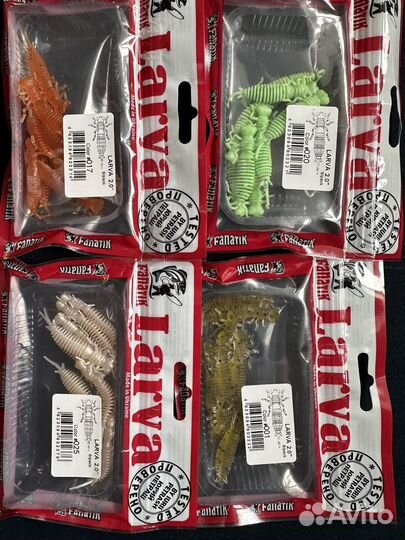 Силиконовая приманка Larva