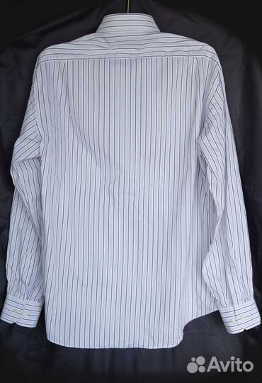 Рубашка мужская классическая в полоску, размер L