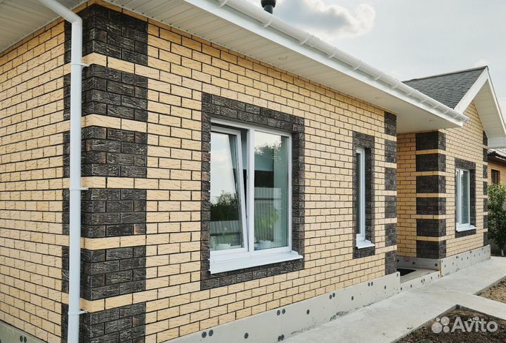 Тюменский облицовочный кирпич Графит