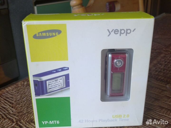 Mp3 плеер (диктофон) Samsung yepp yp-mt6
