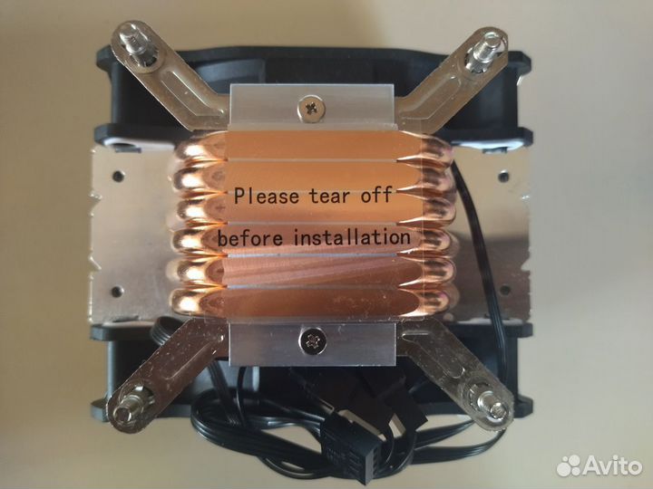 Куллер LGA 2011 X79 X99 PWM 2 вентилятора 120мм