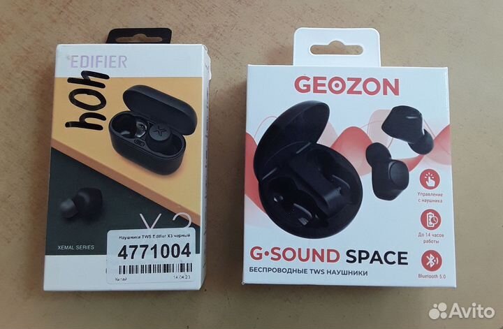Беспроводные наушники edifier X3