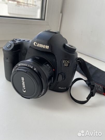 Canon 5D mark iii + объектив 50мм 1.8