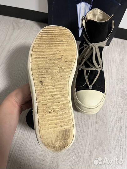 Rick owens ramones high hexagram