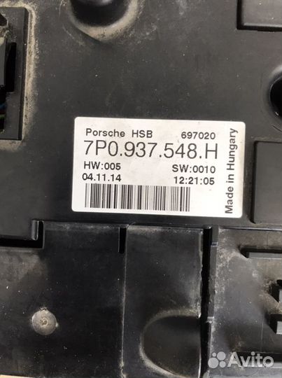 Блок предохранителей Порше Кайен 958(1422)