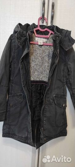 Куртка парка для девочки 128