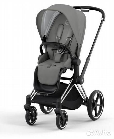 Коляска 3в1 Cybex Priam 4, Soho grey