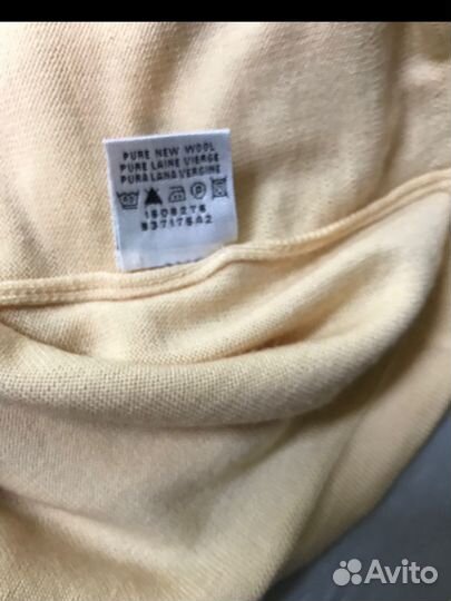 Джемпер 50/52 Peter Hahn гладкая шерсть