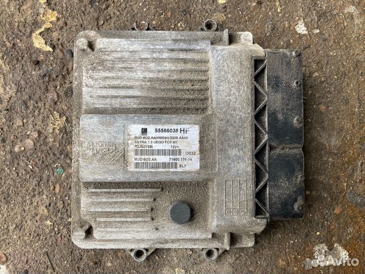 Блок эбу astra h 1.3