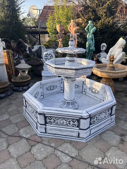 Фонтан с бассейном