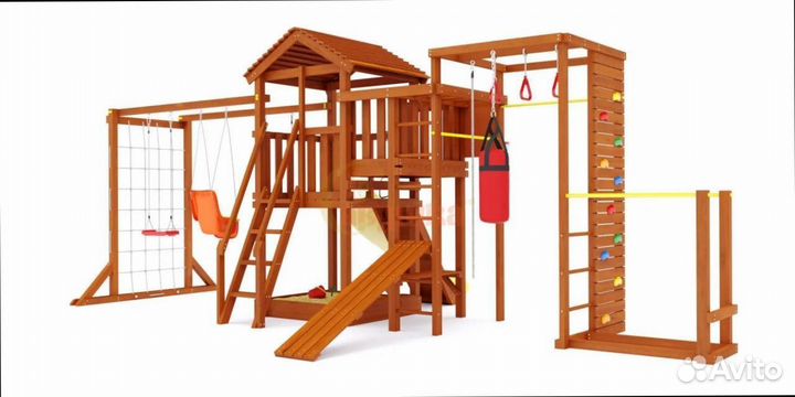 Детский игровой комплекс Савушка для дачи