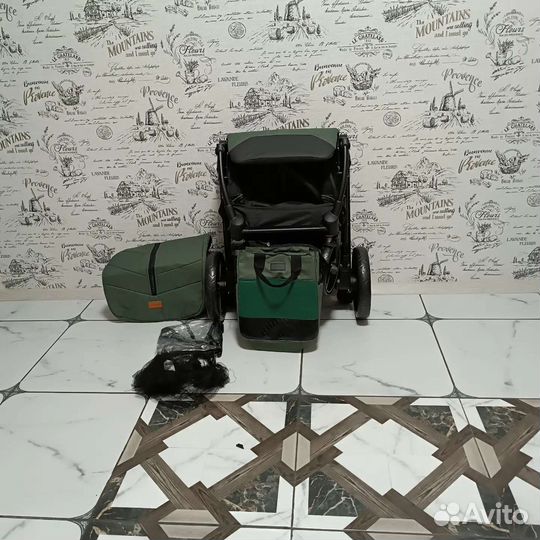 Прогулочная коляска luxmom H2 с перекидной ручкой